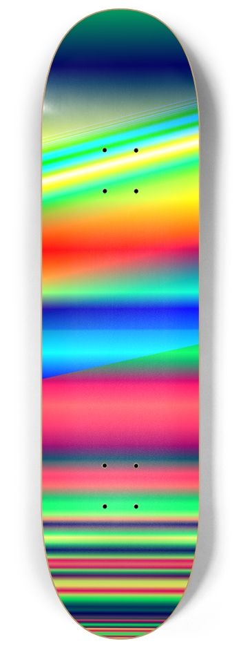 Gradient Colors - Custom Skateboard 8-1/4 Skateboard Deck