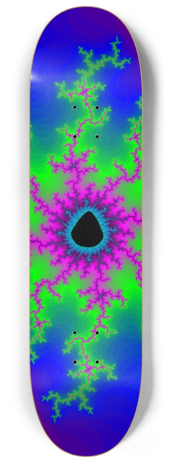 Fractal Lightning - Custom Skateboard 8-1/4 Skateboard Deck