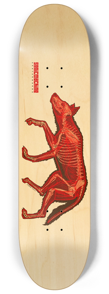 MEXICAN WOLF 8-1/4 Skateboard Deck