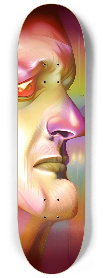 Face Painting - Custom Skateboard 8-1/4 Skateboard Deck