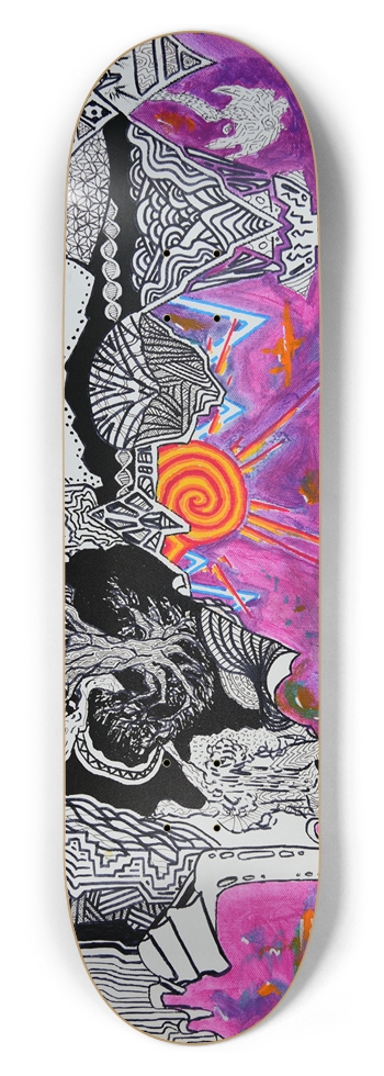 Ohman Setting 8-1/2 Skateboard Deck