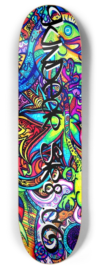Tripping Balls 8 Inch Skateboard Deck