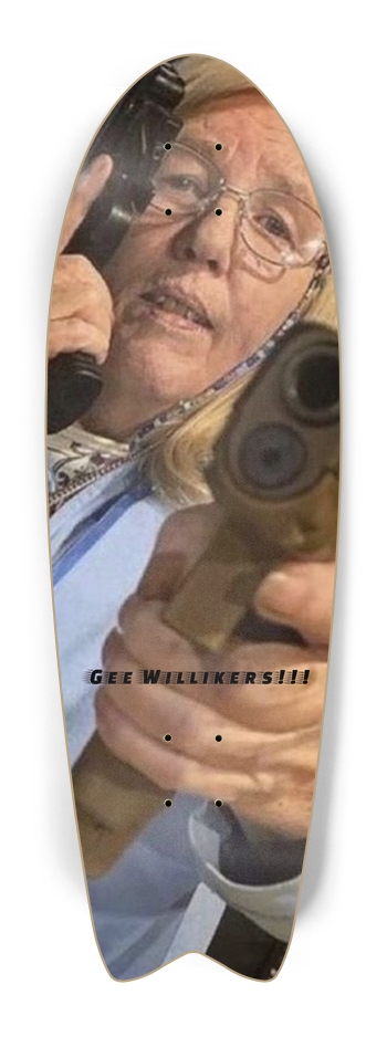 Custom Skateboard Fish Tail