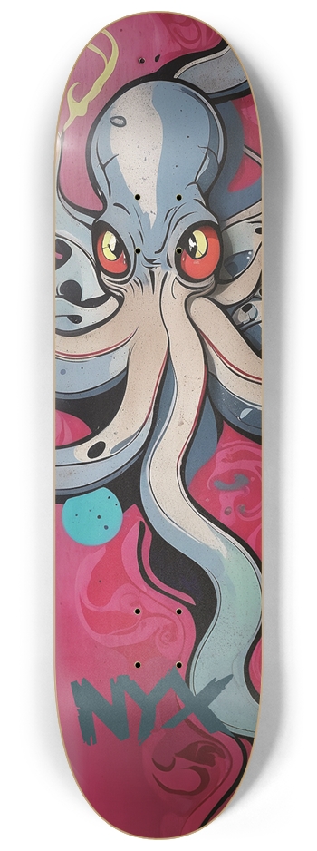 Octopus 8-1/4 Skateboard Deck