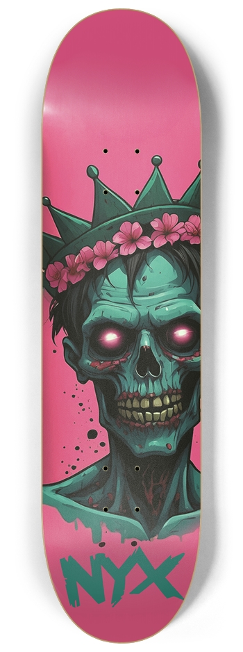 crown flowers 8-1/4 Skateboard Deck