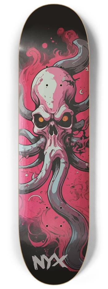 Zombie octopus 8-1/4 Skateboard Deck