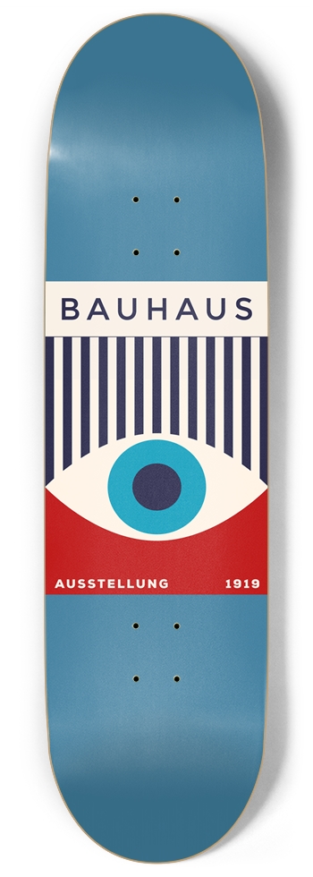 Bauhaus Custom Skateboard Deck Wall Art Skateboard 9 Inch Skateboard