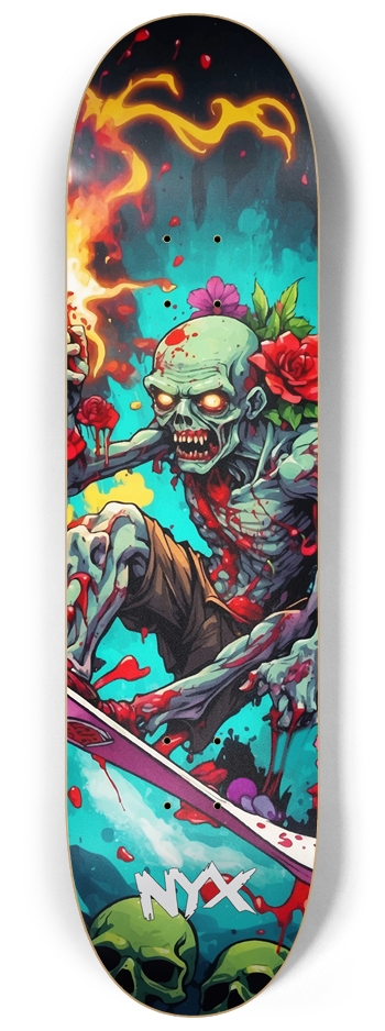 Night zombie 8-1/4 Skateboard Deck
