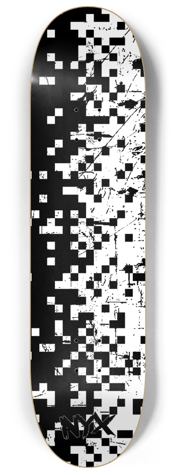 Pixels 8-1/4 Skateboard Deck