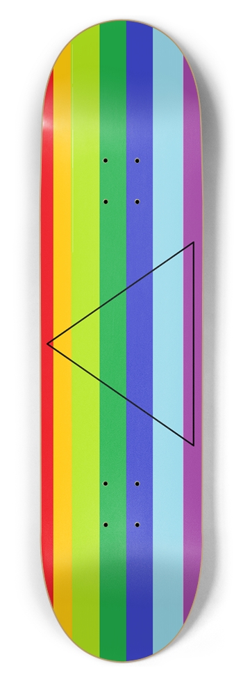 Custom Skateboard Rainbow 8-1/2 Skateboard Deck