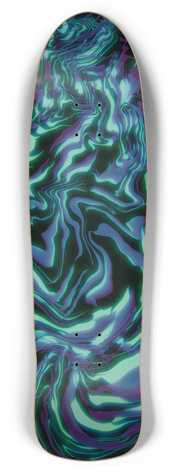 Trippy Skateboard Retro Rocket