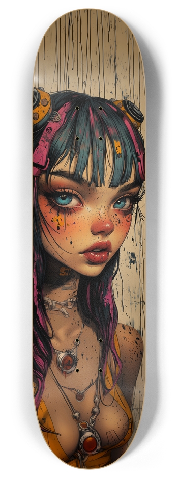 Punky Lio Custom Skateboard 8 Inch Skateboard Deck