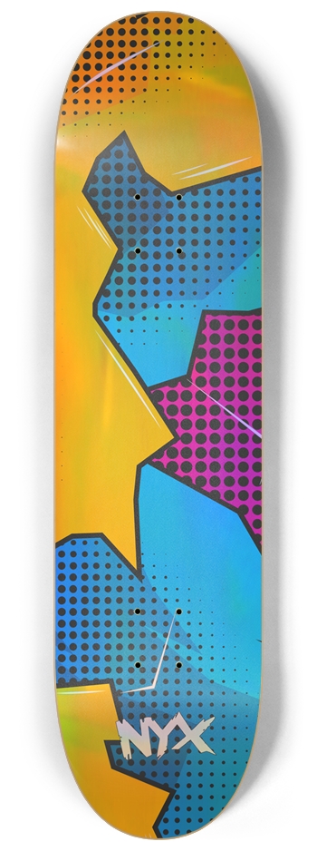 Retro 8-1/4 Skateboard Deck