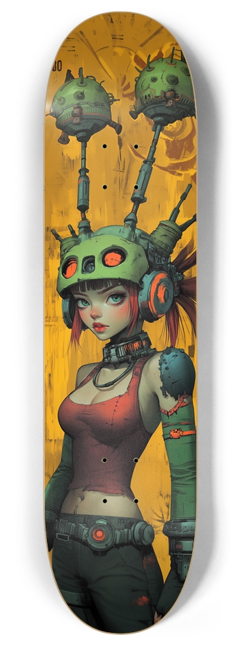 Punky sentinelle Custom Skateboard 8 Inch Skateboard Deck