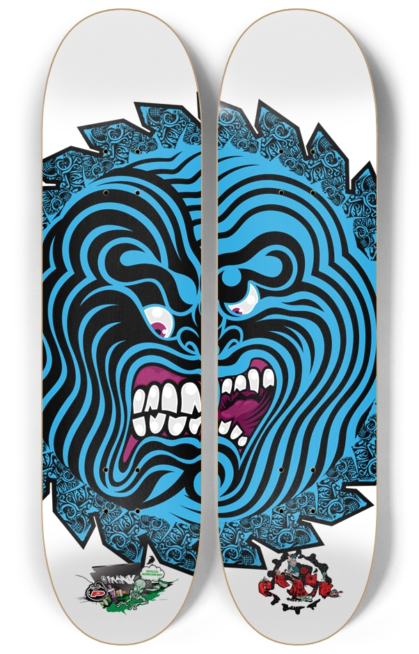 Skateboard Series 2 Deck Wall Series