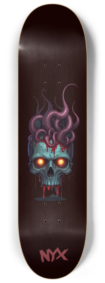 octopus skull 8-1/4 Skateboard Deck