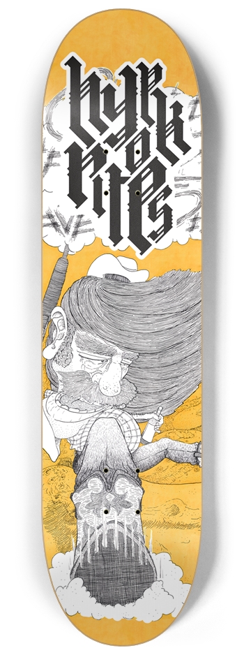Cowboy Up (8.25") 8-1/4 Skateboard Deck