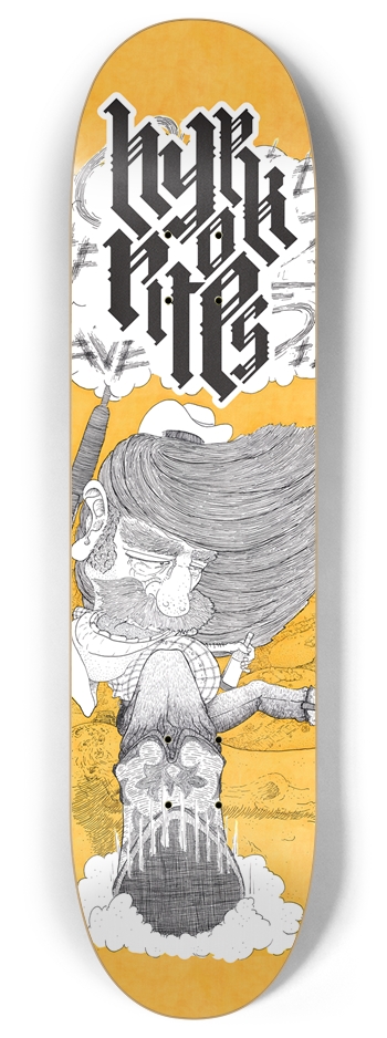 Cowboy Up (8") 8 Inch Skateboard Deck
