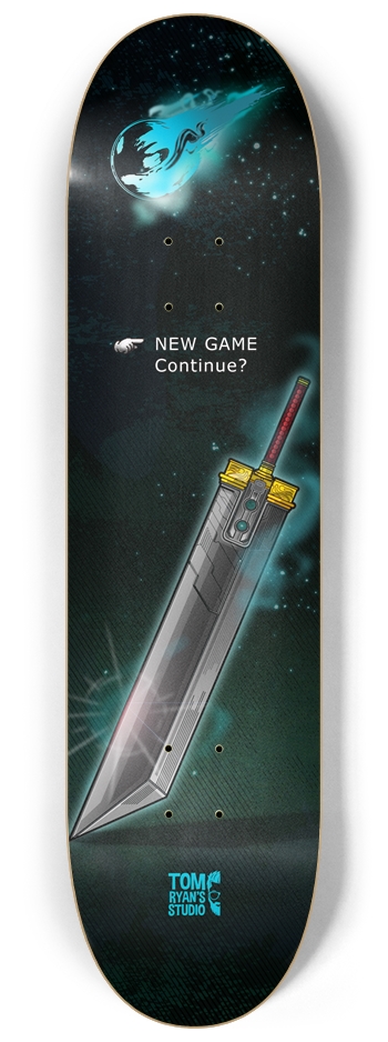 The 7th Fantasy 8-1/4 Skateboard Deck