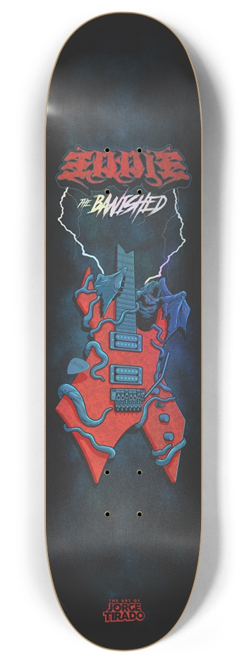 Eddie The Banished Holo Skateboard 8 Inch Skateboard Deck
