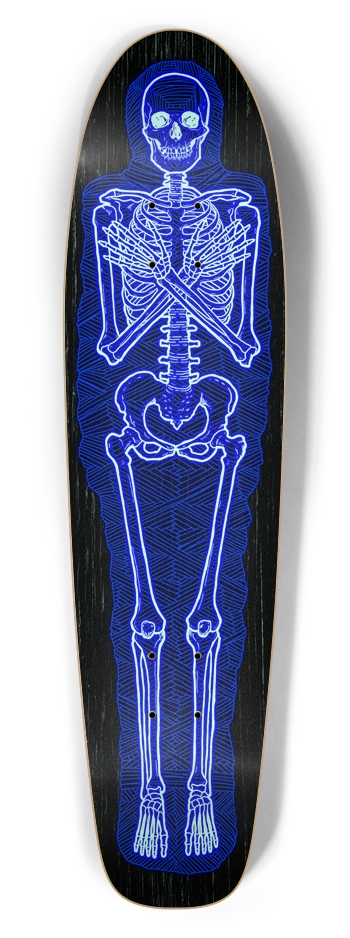 THE COFFIN (GLOWS IN THE DARK) Bottle Tail