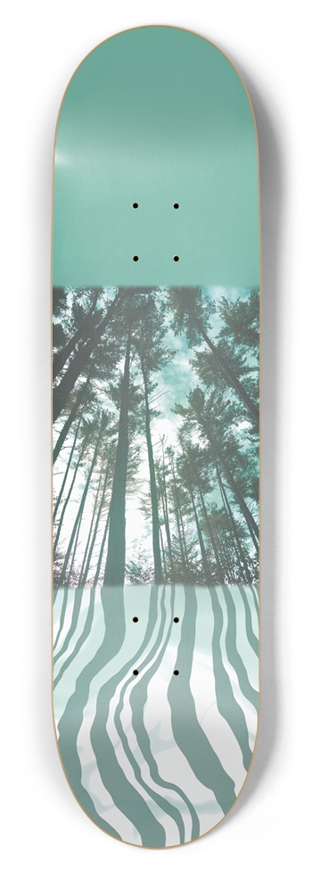 Pine Skateboard 8-1/2 Skateboard Deck