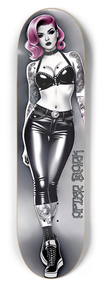 Tattoo Girl 8-1/2 Skateboard Deck