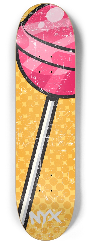 Lollypop 8-1/4 Skateboard Deck
