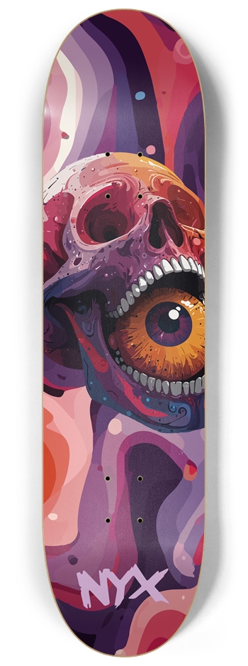 Skull eye 8-1/4 Skateboard Deck