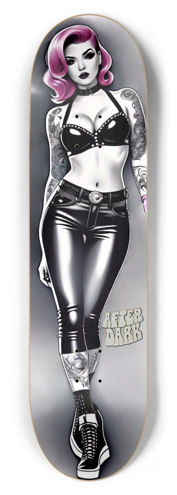 Tattoo Girl 8-1/2 Skateboard Deck
