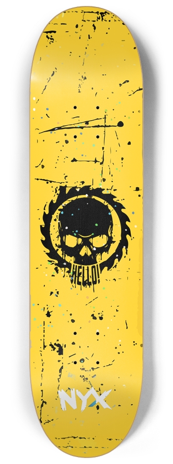 Hello! 8-1/4 Skateboard Deck
