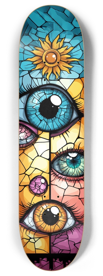 The Watchers 8 Inch Skateboard Deck