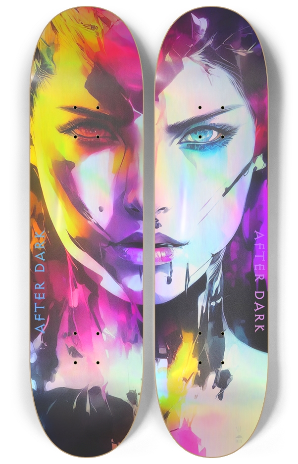 Red Eye/Blue Eye Holographic 2 Deck Wall Series