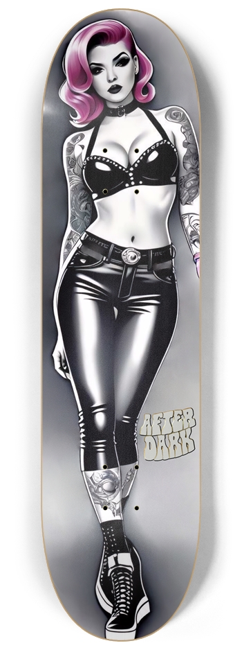Tattoo Girl 8.25 8-1/4 Skateboard Deck