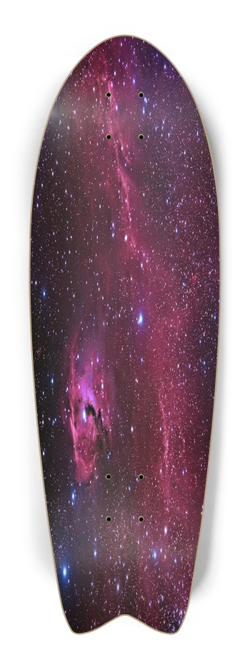 Custom Skateboard Space Fish Tail