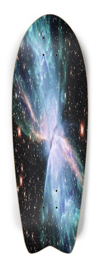 Custom Skateboard space Fish Tail