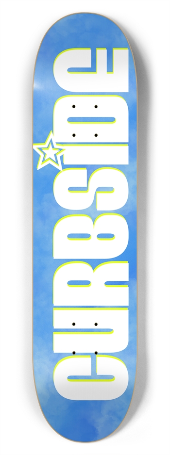 Curbside | Clouds 7-3/4 Skateboard Deck
