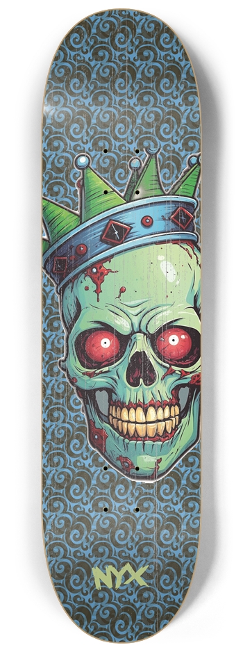 Skull 8-1/4 Skateboard Deck