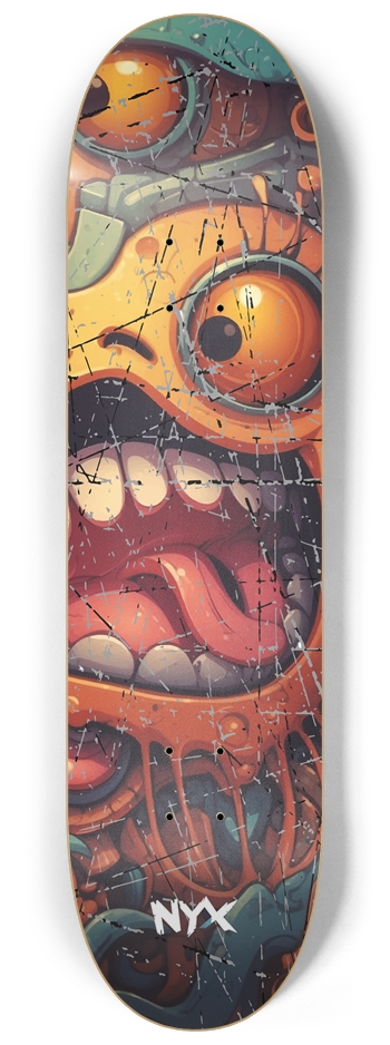 funny carton monster 8-1/4 Skateboard Deck