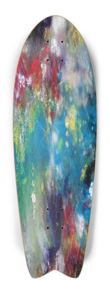 Custom Skateboard Artwork Fish Tail