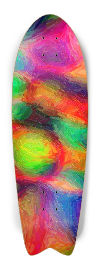 Custom Skateboard Artwork Fish Tail