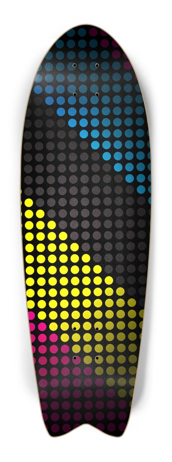 Custom Skateboard Artwork Fish Tail