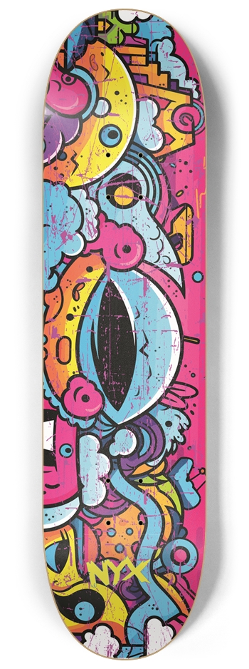 Graffiti  8-1/4 Skateboard Deck