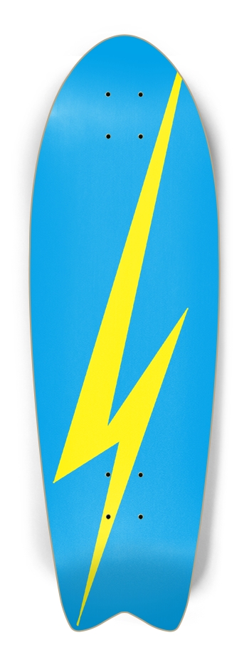 Custom Skateboard Artwork Fish Tail
