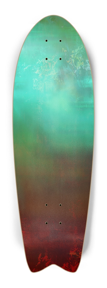 Custom Skateboard Artwork Fish Tail