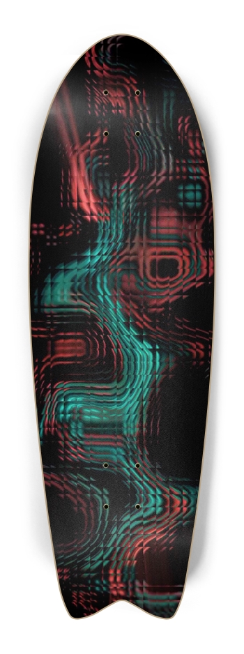 Custom Skateboard Artwork Fish Tail
