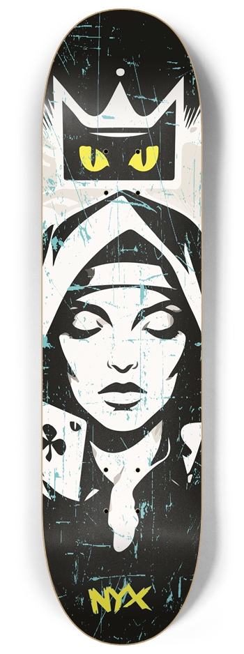 Nyx nun 8-1/4 Skateboard Deck