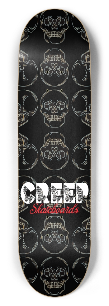 Skully 8-1/2 Skateboard Deck