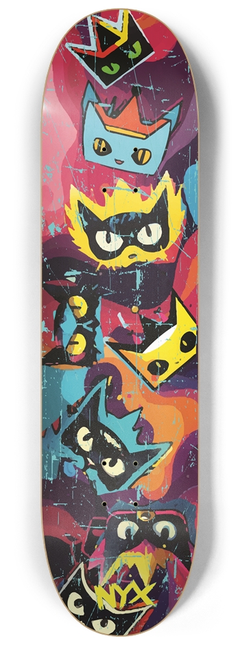Nyx Cat 8-1/4 Skateboard Deck
