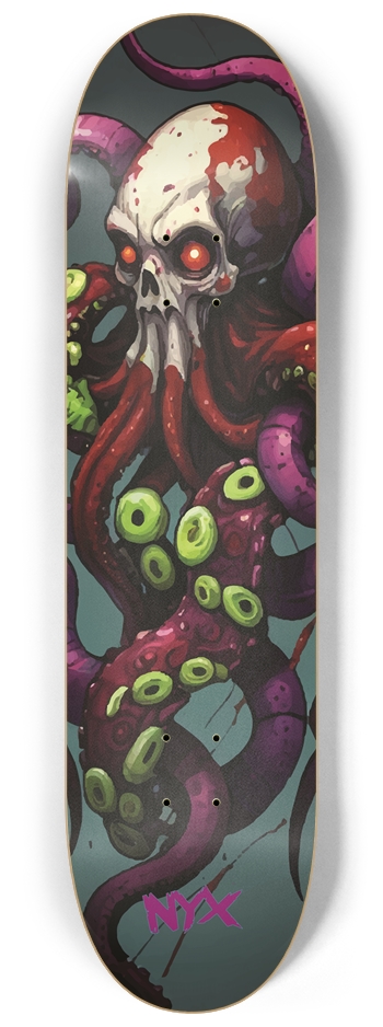 Octopus  8-1/4 Skateboard Deck